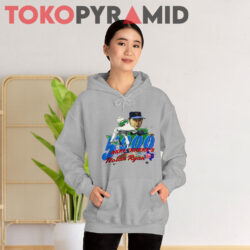 Rare Vintage Texas Rangers Nolan Ryan 5000 Caricature Hoodie