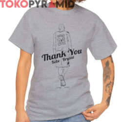 Rare Vintage Thank You Kobe Bryant 1996 2016 Shirt