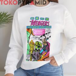 Rare Vintage The Avengers Comic Avengers Vs Loki Shirt