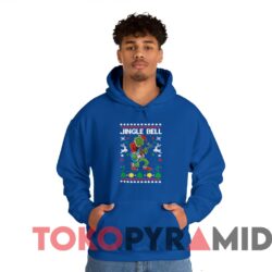 Rare Vintage Jingle Bell The Grinch Guitar Christmas Ugly Sweater T-shirt 3 Rare Vintage The Grinch Guitar Christmas Sweater Man Royal Hoodie T shirt