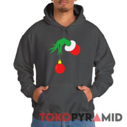 Rare Vintage The Grinch Hand Holding Ornament Hoodie