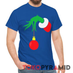 Rare Vintage The Grinch Hand Holding Ornament Tee
