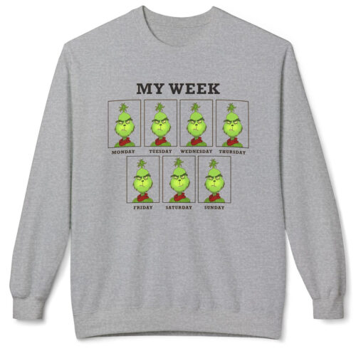 Rare Vintage The Grinch My Week Shirt