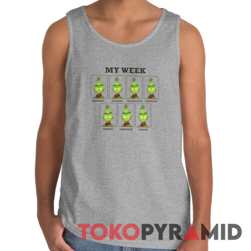 Rare Vintage The Grinch My Week Tank Top