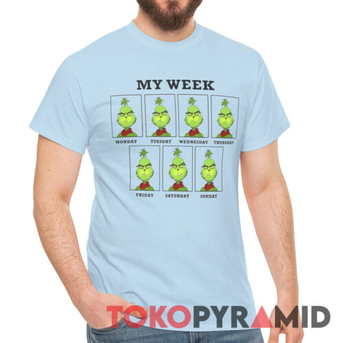 Rare Vintage The Grinch My Week Tee