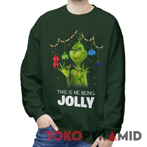 Rare Vintage The Grinch This Is Me Being Jolly Sweatshirt