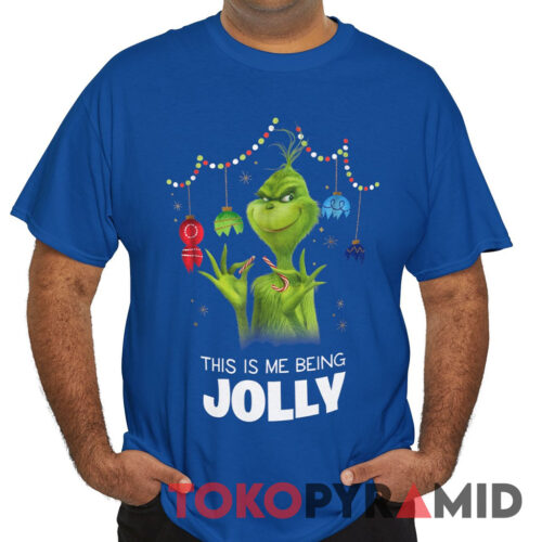 Rare Vintage The Grinch This Is Me Being Jolly Tee