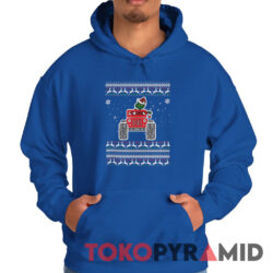 Rare Vintage The Grinch Truck Merry Christmas Ugly Hoodie