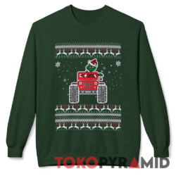 Rare Vintage The Grinch Truck Merry Christmas Ugly Shirt