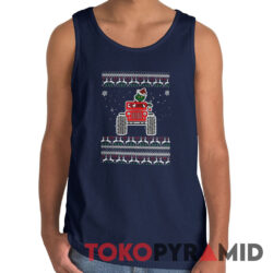 Rare Vintage The Grinch Truck Merry Christmas Ugly Tank Top