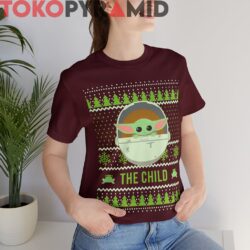 Rare Vintage The Mandalorian The Child Ugly Christmas