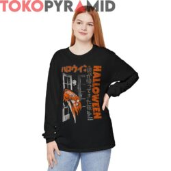 Rare Vintage The Night He Came Home Halloween Movie Japanese Shirt 2 Rare Vintage The Night He Came Home Halloween Movie Japanese Shirt