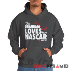 Rare Vintage This Grandma Loves Her Nascar Hoodie