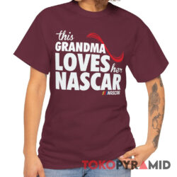 Rare Vintage This Grandma Loves Her Nascar Shirt