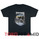 All Reviews 12 Rare Vintage Thrasher 13 Wolves Tie Dye Tee Black T shirt