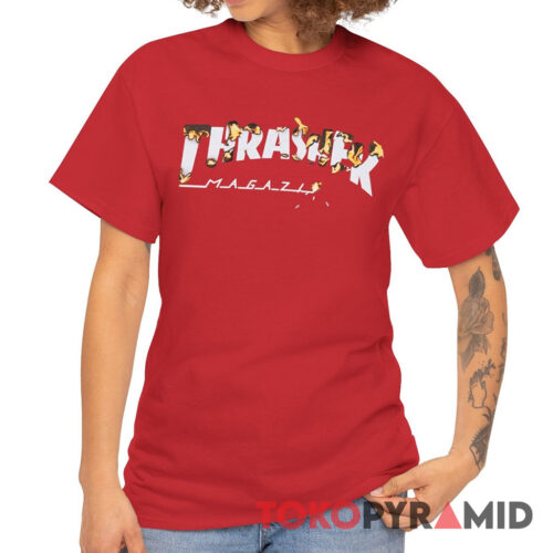 Rare Vintage Thrasher Intro Burner Flame Graphic Standard Shirt