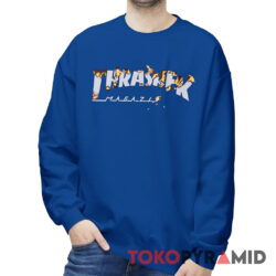 Rare Vintage Thrasher Intro Burner Flame Graphic Standard Sweatshirt