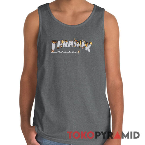 Rare Vintage Thrasher Intro Burner Flame Graphic Standard Tank Top