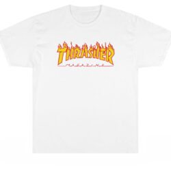 Rare Vintage Thrasher Magazine Fire Logo Tee 5 Rare Vintage Thrasher Magazine Fire Logo Tee