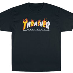 Rare Vintage Thrasher Magazine Flame Logo Tee