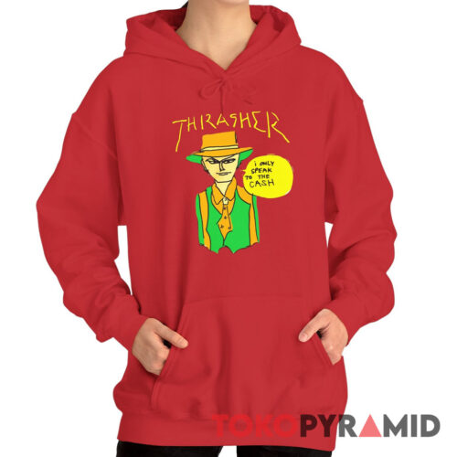 Rare Vintage Thrasher Magazine Gonz Cash Hoodie