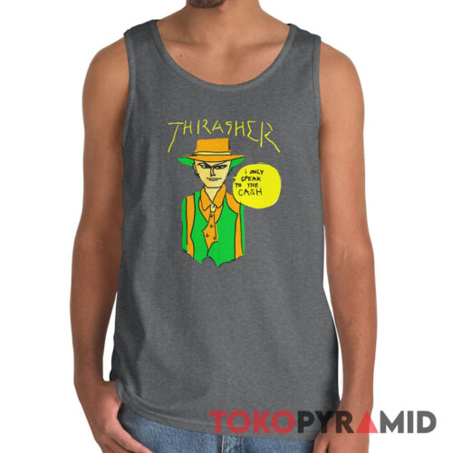 Rare Vintage Thrasher Magazine Gonz Cash Tank Top