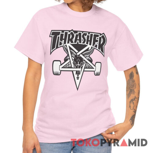 Rare Vintage Thrasher Magazine Skate Goat Logo Tee