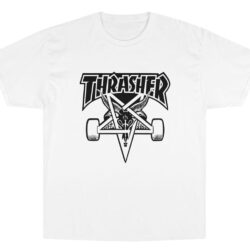 Rare Vintage Thrasher Magazine Skate Goat Logo Tee 5 Rare Vintage Thrasher Magazine Skate Goat Logo Tee