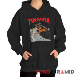 Rare Vintage Thrasher Neck Face Invert Hoodie