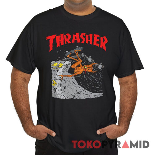 Rare Vintage Thrasher Neck Face Invert Shirt