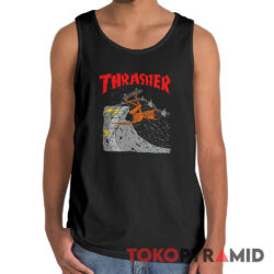 Rare Vintage Thrasher Neck Face Invert Tank Top