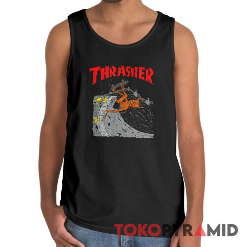 Rare Vintage Thrasher Neck Face Invert Tank Top