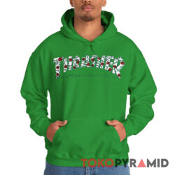 Rare Vintage Thrasher Roses Logo Hoodie