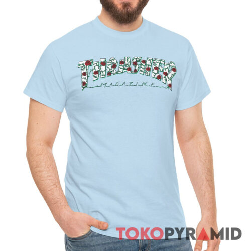 Rare Vintage Thrasher Roses Logo Shirt