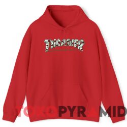 Rare Vintage Thrasher Roses Logo Tee 2 Rare Vintage Thrasher Roses Logo Tee Red Hoodie