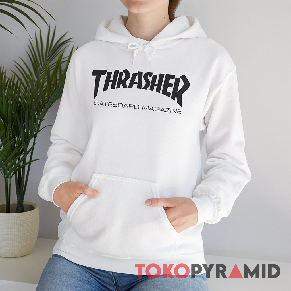 Rare Vintage Thrasher Skateboard Magazine Hoodie Rare Vintage Thrasher Skateboard Magazine Hoodie