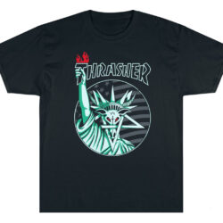 Rare Vintage Thrasher Skateboard Magazine Thrasher Liberty Goat Tee 5 Rare Vintage Thrasher Skateboard Magazine Thrasher Liberty Goat