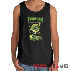 Rare Vintage Thrasher Skateboard Magazine x Magical Mosh Misfits Tank Top