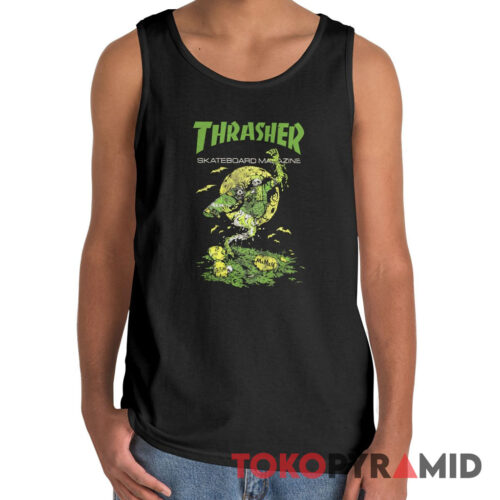 Rare Vintage Thrasher Skateboard Magazine x Magical Mosh Misfits Tank Top