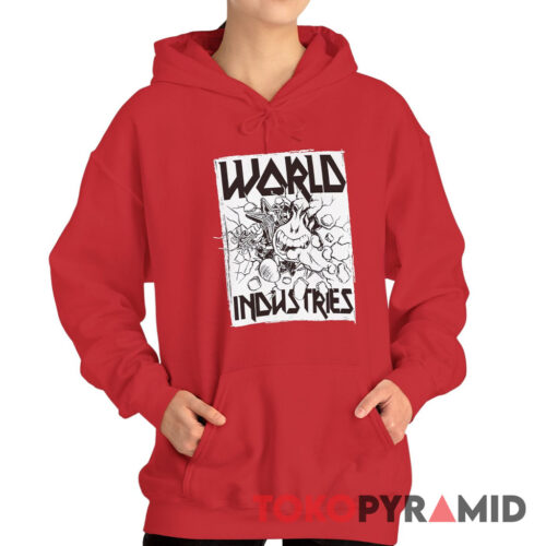 Rare Vintage Thrasher World Industries Hoodie