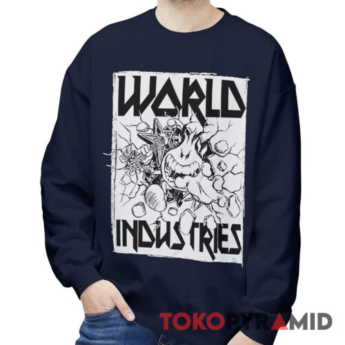 Rare Vintage Thrasher World Industries Sweatshirt