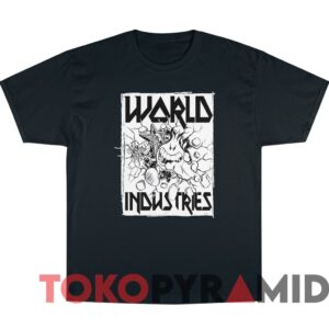 Rare Vintage Thrasher World Industries Tee Black T shirt