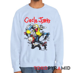 Rare Vintage Thrashers Circle Jerks Punk Rock Sweatshirt