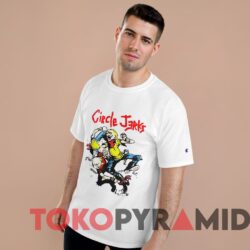 Rare Vintage Thrashers Circle Jerks Punk Rock Tee 1 Rare Vintage Thrashers Circle Jerks Punk Rock Tee Man White T shirt