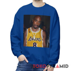 Rare Vintage Tupac Lakers 2PAC NBA 2021 Sweatshirt