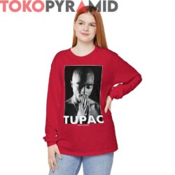Rare Vintage Tupac Shakur Praying Shirt 2 Rare Vintage Tupac Shakur Praying Shirt
