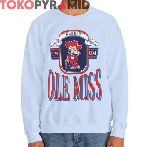 Rare Vintage UM Ole Miss Rebels Shirt