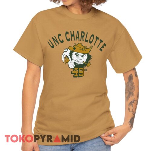 Rare Vintage UNC Charlotte 49ers Logo T Shirt