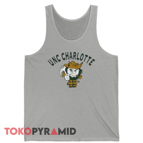 Rare Vintage UNC Charlotte 49ers Logo Tank Top