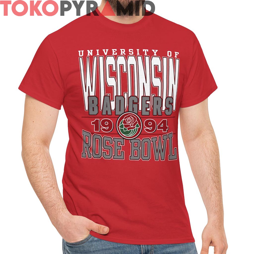 Rare Vintage University Of Wisconsin Badgers 1994 Rose Bowl Shirt Rare Vintage University Of Wisconsin Badgers 1994 Rose Bowl Shirt